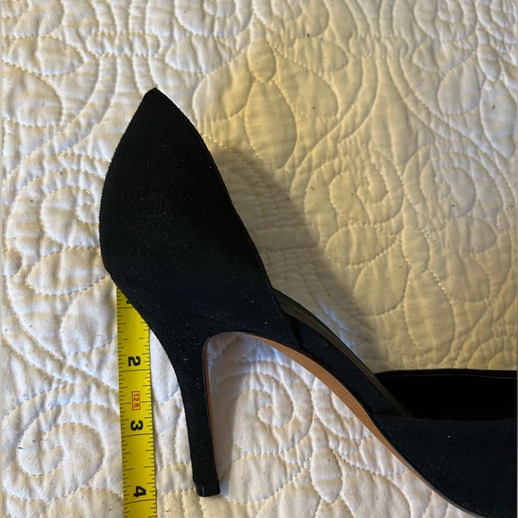 Vince Celeste Black Suede D’orsay Heels - Picture 5 of 8